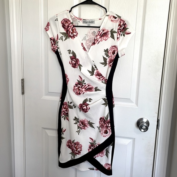 It’s an Almost Famous dress haven’t been wear and the quality is in good shape. - Picture 1 of 2